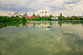 Serebryano-Vinogradny pond and view on Izmaylovo Kremlin