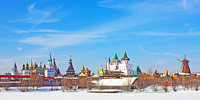 Winter photo of Izmailovo Kremlin